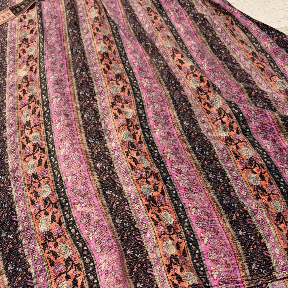 Soft Surroundings Esperanza Floral Print Maxi Dress Size Small - Picture 13 of 13